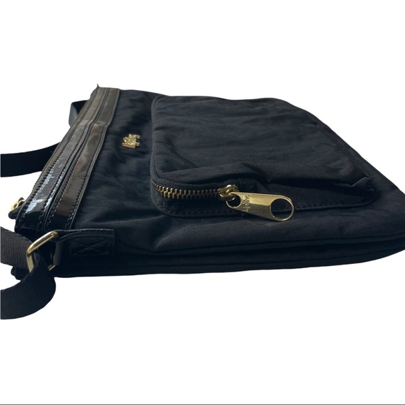 Kipling April Crossbody Bag Black w/ gold zippers - Picture 2 of 5